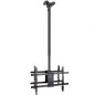 Soporte de Techo Giratorio- Inclinable- Nivelable TooQ LPCE2286TSLI-XL-B para 2 TV de 43-86"- hasta 100kg