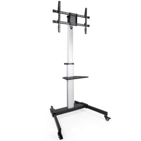 Soporte de Suelo Inclinable- Ajustable con Ruedas TooQ FS1886M-B para TV de 37-86"- hasta 50kg