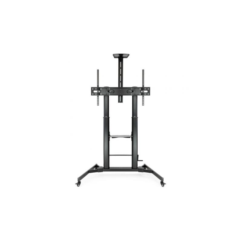 Soporte de Suelo Inclinable- Ajustable con Ruedas Tooq FS20400HM-B para TV de 60-100"- hasta 100kg