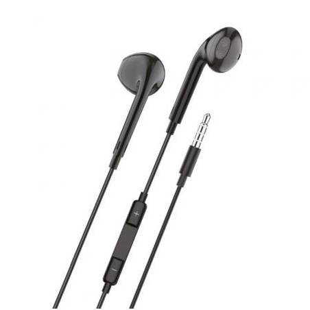 Auriculares Intrauditivos Tech One Tech earTECH TEC1002- con Micrófono- Jack 3-5- Negros