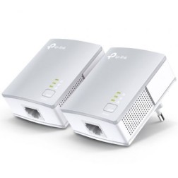 Adaptador Powerline TPLink TL-PA4010Kit 600Mbps- Alcance 300m- Pack de 2