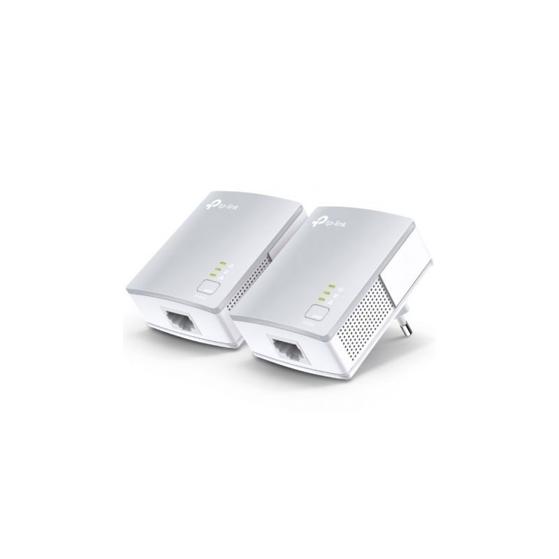 Adaptador Powerline TP-Link TL-PA4010Kit 600Mbps- Alcance 300m- Pack de 2