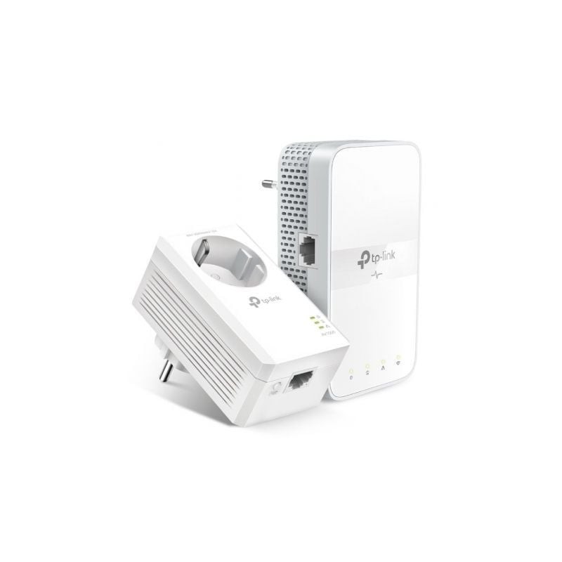 Adaptador Powerline TP-Link TL-WPA7617 KIT 1000Mbps- Alcance 300m- Pack de 2