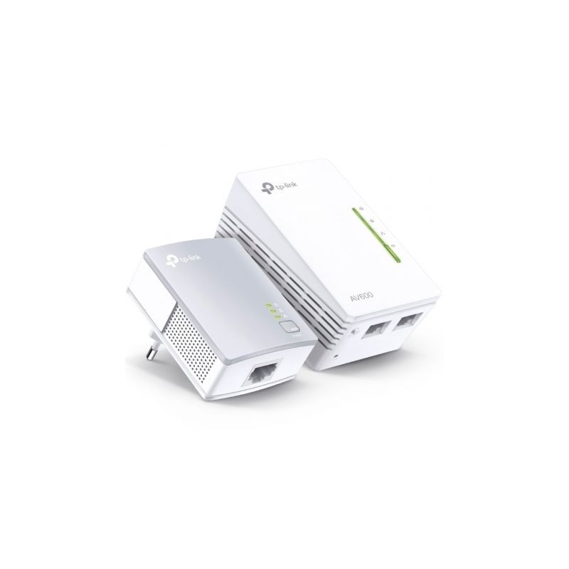 Adaptador Powerline TPLink WPA4221KIT 600Mbps- Alcance 300m- Pack de 2