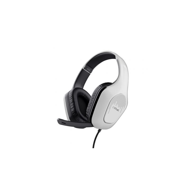 Auriculares Gaming con Micrófono Trust Gaming GXT 415 Zirox- Jack 3-5- Blancos