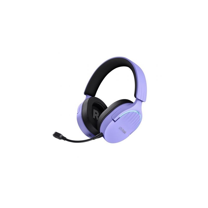 Auriculares Gaming Inalámbricos con Micrófono Trust Gaming GXT 491 Fayzo- Bluetooth- Jack 3-5- Morados