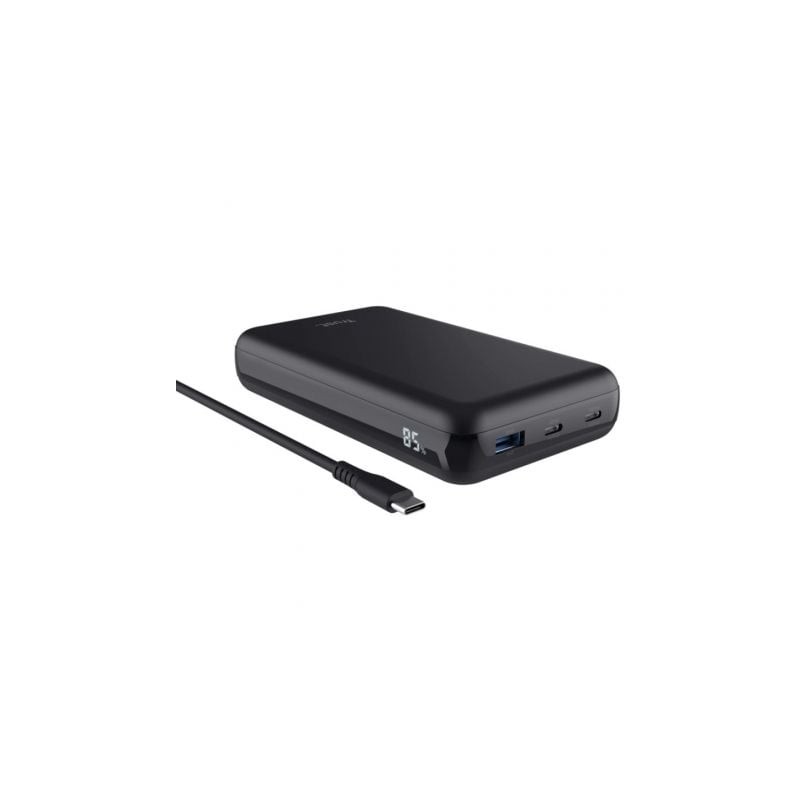 Batería Externa-Powerbank Trust Laro 20000mAh- 100W- Compatible con Portátiles