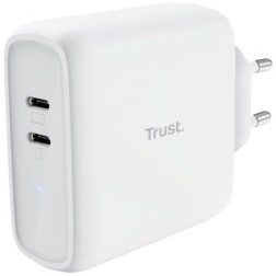 Cargador de Pared Trust Maxo 65W 2P- 2xUSB Tipo-C- 65W