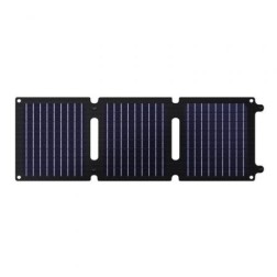 Panel Solar Portátil Trust Zuny- 1xUSB Tipo-C- 1xUSB- 20W