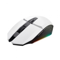 Ratón Gaming Inalámbrico Trust Gaming GXT 110 Felox- Batería recargable- Hasta 4800 DPI- Blanco