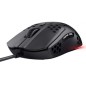 Ratón Gaming Trust Gaming GXT 929 Helox- Hasta 6400 DPI- Negro