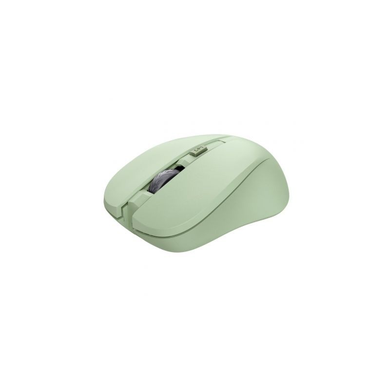 Ratón Inalámbrico Trust Mydo Silent Wireless- Hasta 1800 DPI- Verde