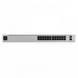 Switch Gestionable Ubiquiti USW-PRO-24-POE 24 Puertos- RJ-45 Gigabit 10-100-1000 - SFP- PoE