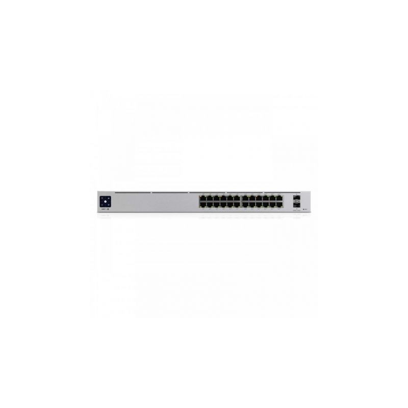 Switch Gestionable Ubiquiti USW-PRO-24-POE 24 Puertos- RJ-45 Gigabit 10-100-1000 - SFP- PoE