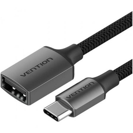 Cable USB 2-0 Vention CCWHB- USB Tipo-C Macho - USB Hembra- 15cm