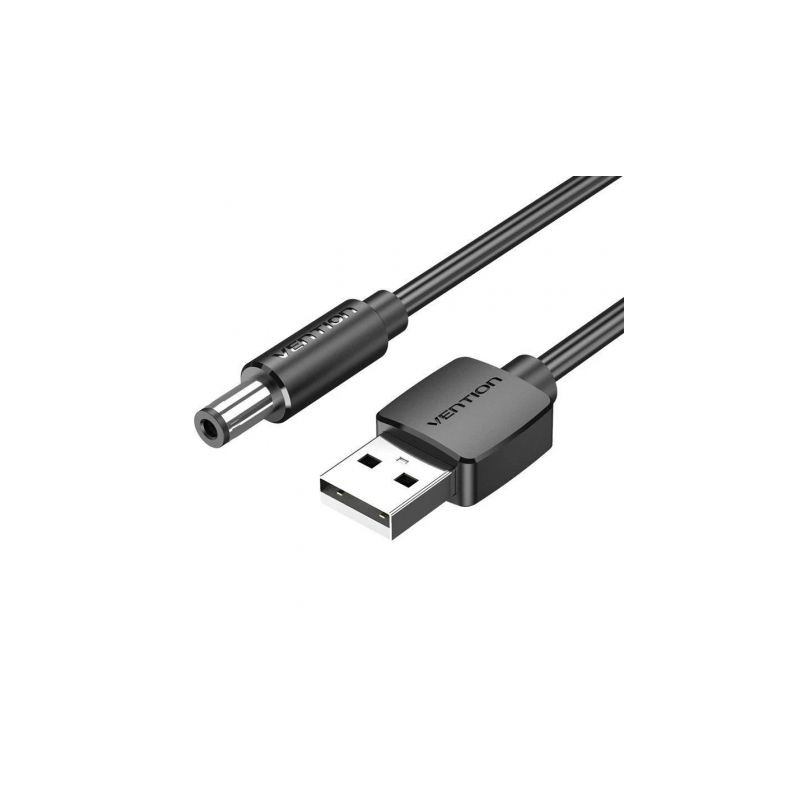 Cable Conversor USB Vention CEXBG- USB Macho - DC 3-5mm Macho- 1-5m- Negro