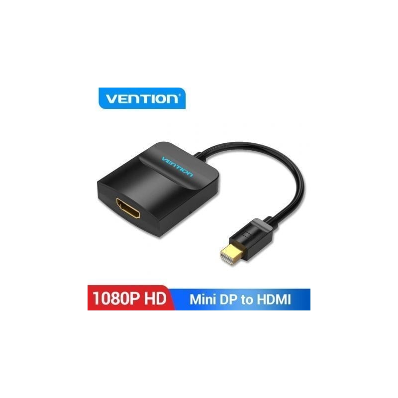 Conversor Vention HBCBB- Mini DisplayPort Macho - HDMI Hembra