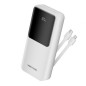 Powerbank 20000mAh Vention FHPW0- 22-5W- Blanca- Incluye Cable USB TIpo-C y Lightning