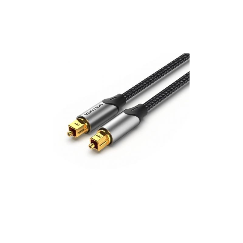 Cable de Audio de Fibra óptica Vention BAVHH- 2m- Gris