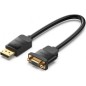 Conversor Vention HBSBB- DisplayPort Macho - VGA Hembra- 15cm- Negro