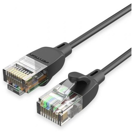 Cable de Red RJ45 UTP Vention IBIBL Cat-6A- 10m- Negro