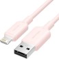 Cable USB 2-0 Lightning Vention LAMPF- USB Macho - Lightning Macho- 480Mbps- 1m- Rosa