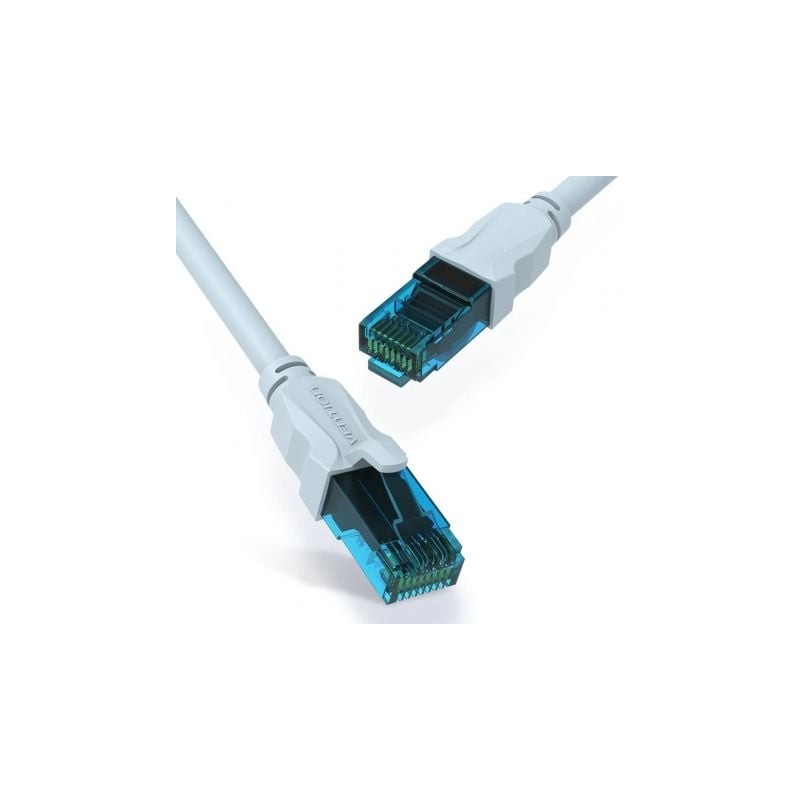 Cable de Red RJ45 UTP Vention VAP-A10-S075 Cat-5e- 75cm- Azul y Negro