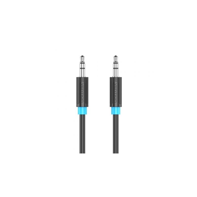 Cable Estéreo Vention VAS-A65-B080- Jack 3-5 Macho - Jack 3-5 Macho- 80cm- Negro