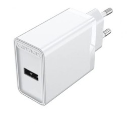 Cargador de Pared Vention FAAW0-EU- 1xUSB- 12W