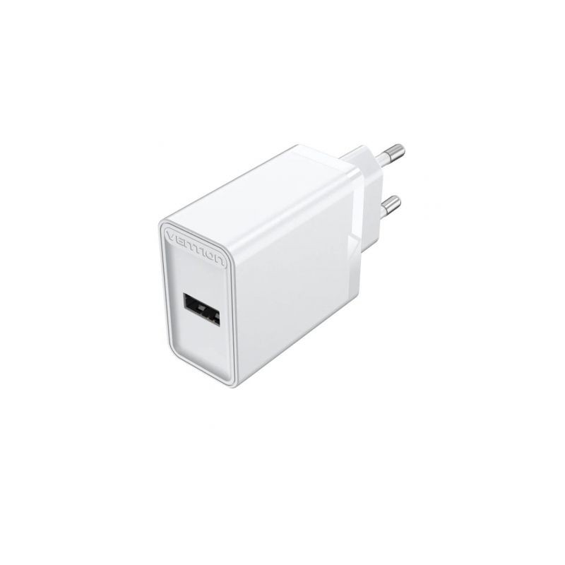 Cargador de Pared Vention FAAW0-EU- 1xUSB- 12W