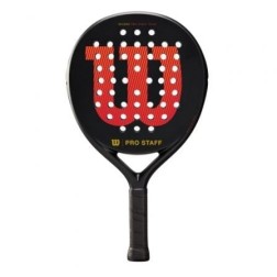 Pala de Pádel Wilson Pro Staff Team V2- Negra y Roja