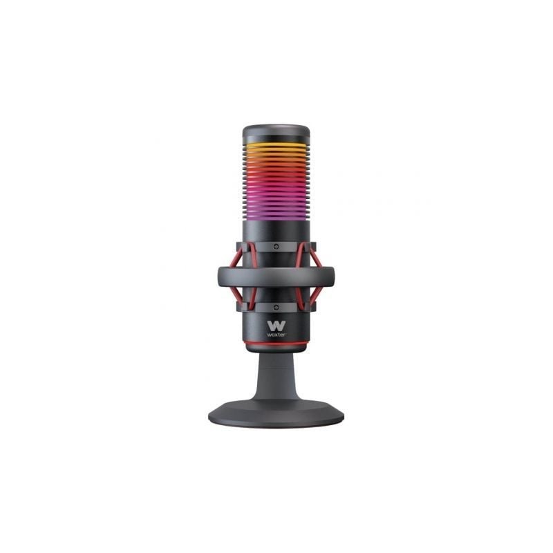 Micrófono Woxter Mic Studio 70 RGB- USB 2-0