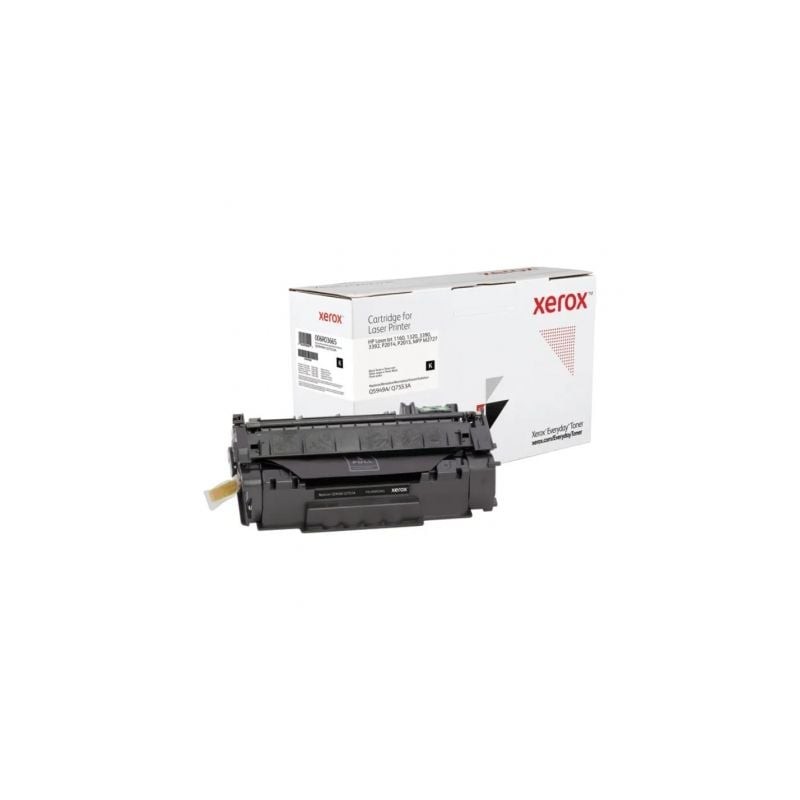 Tóner compatible Xerox 006R03665 compatible con HP Q5949A-Q7553A- 3000 páginas- Negro