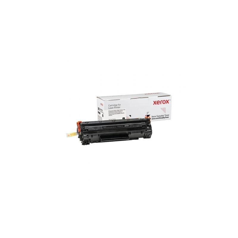 Tóner compatible Xerox 006R03708 compatible con HP CB435A-CB436A-CE285A-CRG-125- 2000 páginas- Negro