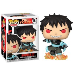 Funko pop animacion fire force shinra