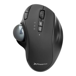 Ratón inalámbrico ergonómico trackball