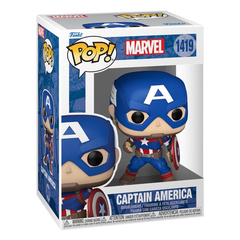 Funko pop marvel new classics capitán