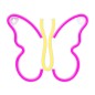 Lampara forever neon led butterfly pink