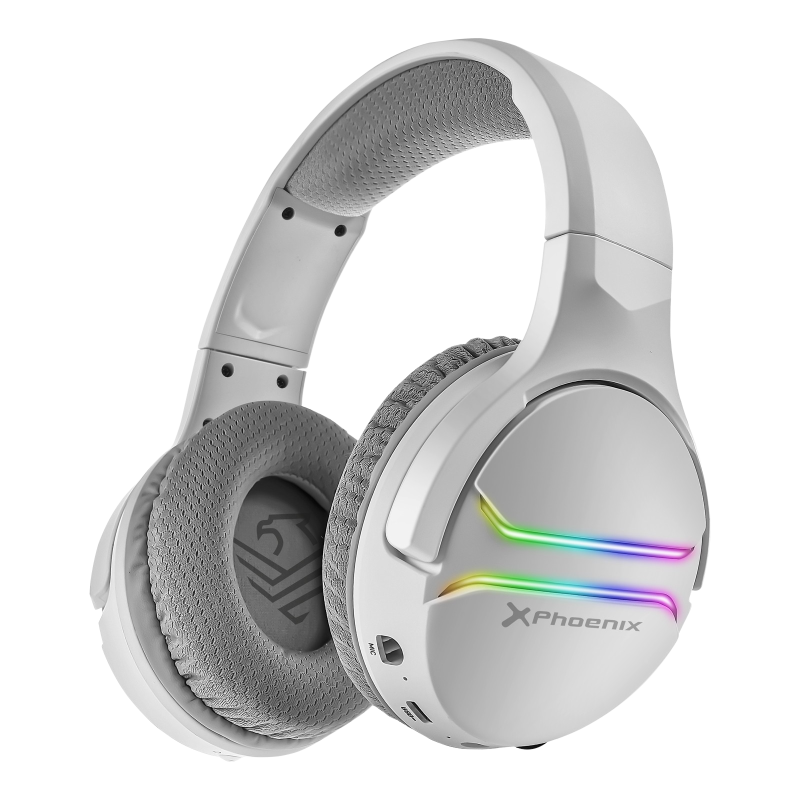 Auriculares inalámbricos gaming echo 7-1 blancos