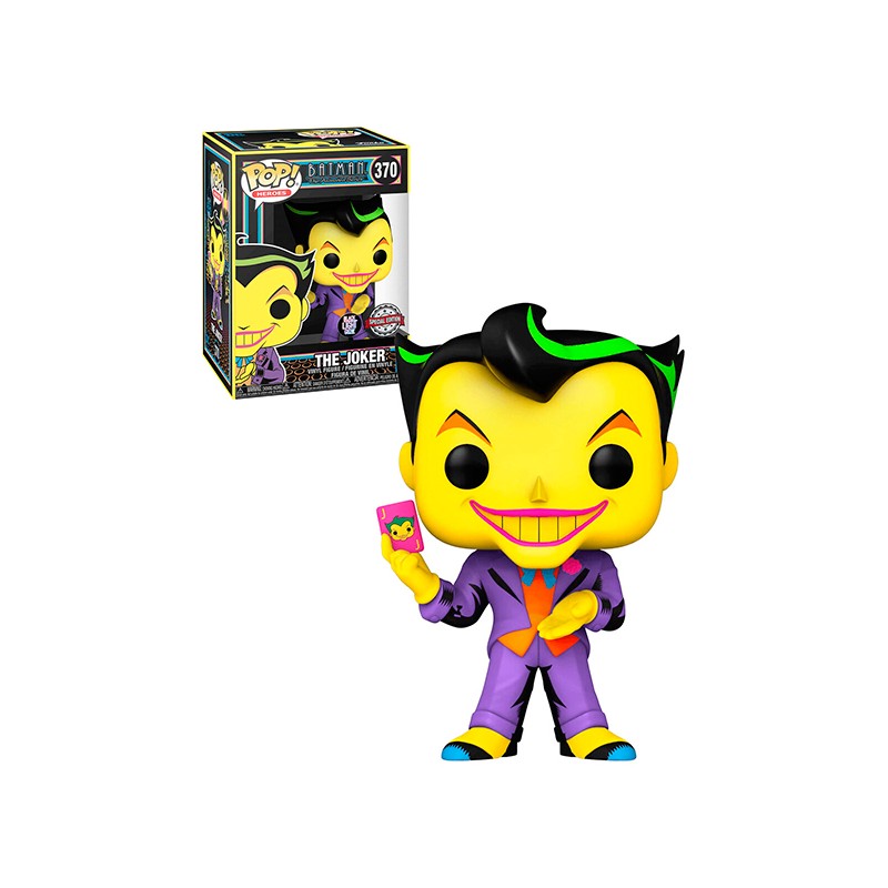 Funko pop dc black light joker