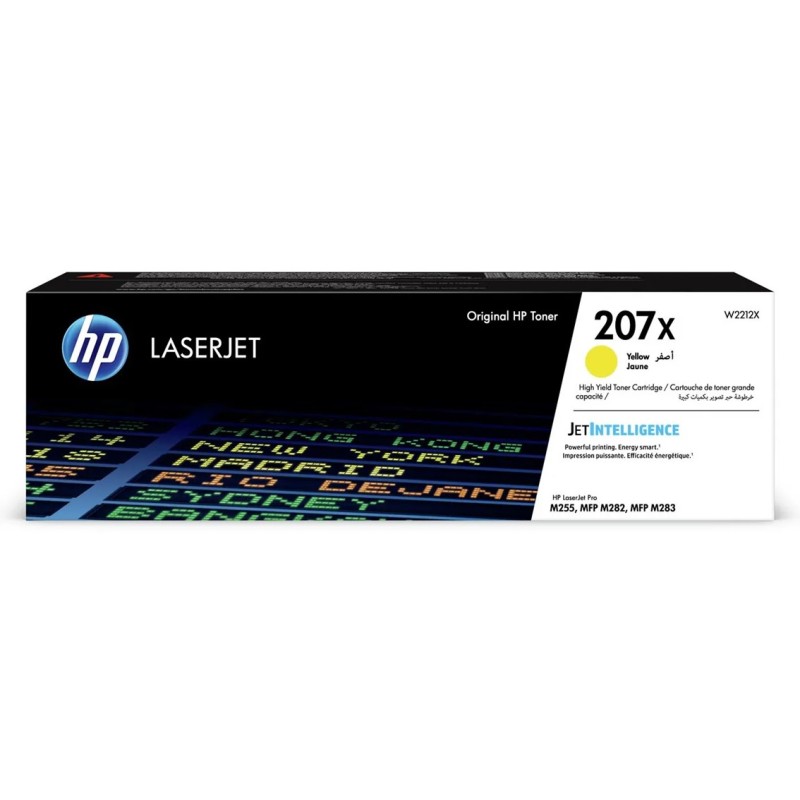 TONER HP 207X AMARILLO