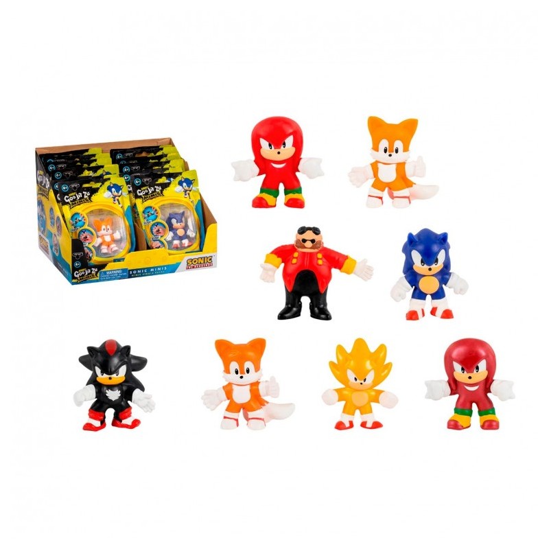 Figuras mini goo jit zu sonic