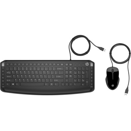 Kit teclado + mouse raton hp