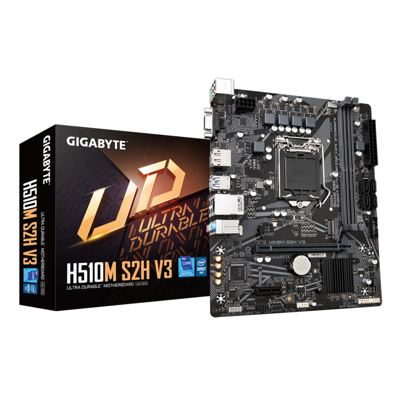 PLACA BASE GIGABYTE 1200 H510M S2H V3 1-0