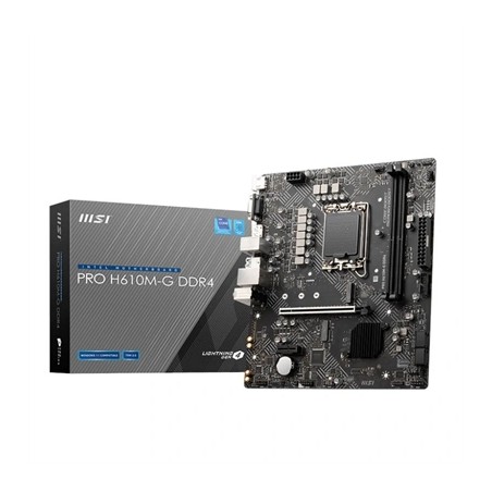 Placa base msi 1700 h610m - g ddr4