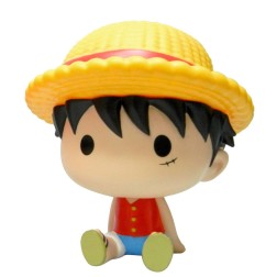 Figura hucha plastoy one piece luffy