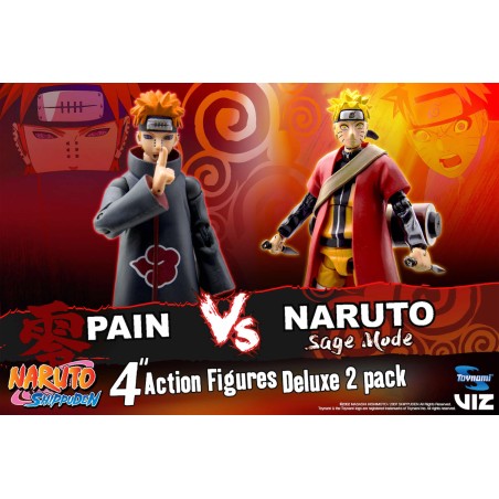 Pack 2 figuras toynami naruto naruto