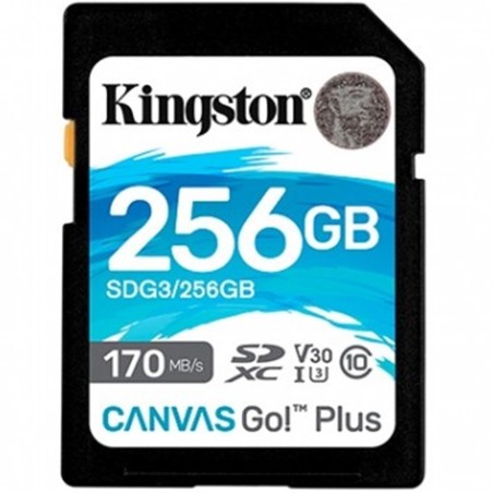 Memoria sdxc 256gb kingston canvas go