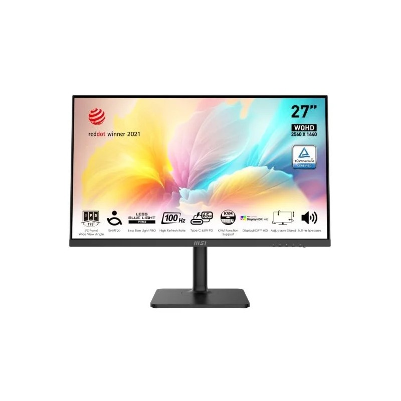 Monitor msi 27pulgadas md272qxp ips wqhd