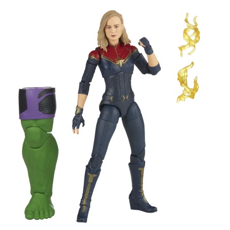 Figura hasbro marvel legends series capitana